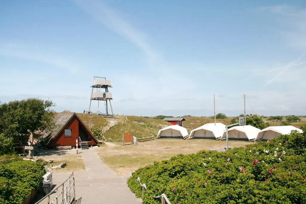 Zeltplatz beim NTB auf Baltrum